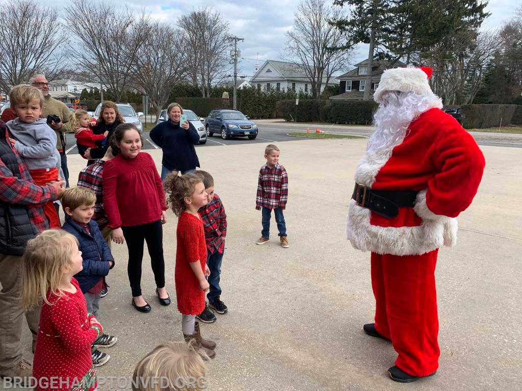 Delivered from parts unknown via Big Dog 7-2-15, Santa arrived just in time to have some fun at today's Kids' Christmas Party!